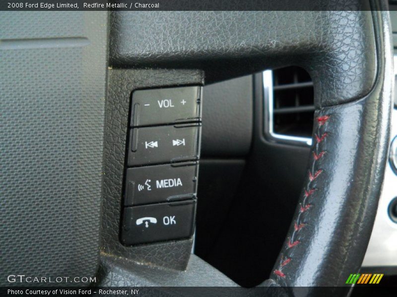 Redfire Metallic / Charcoal 2008 Ford Edge Limited