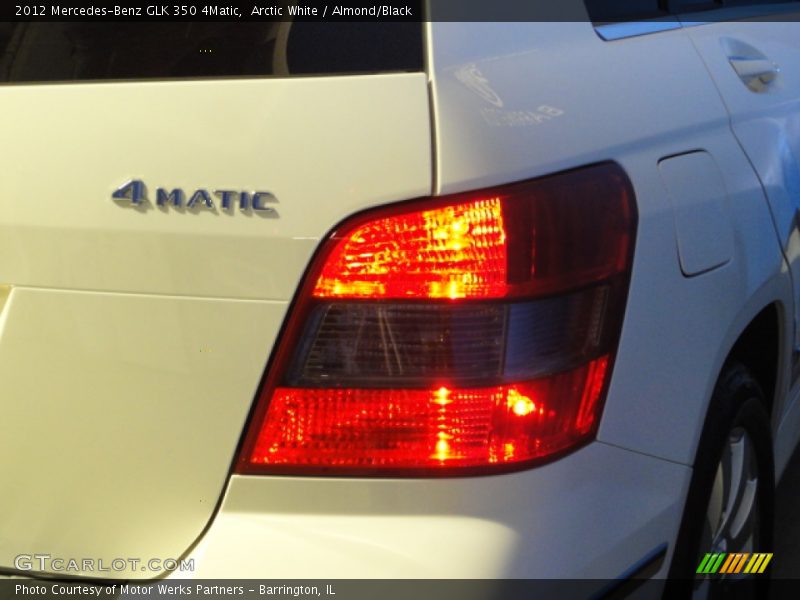 Arctic White / Almond/Black 2012 Mercedes-Benz GLK 350 4Matic