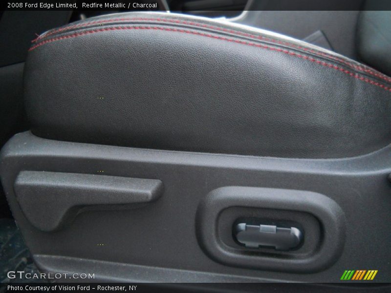 Redfire Metallic / Charcoal 2008 Ford Edge Limited