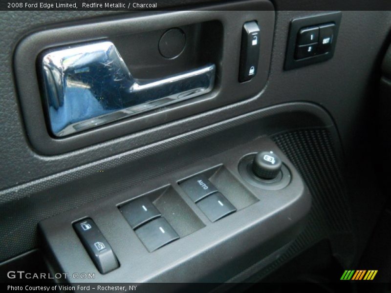 Redfire Metallic / Charcoal 2008 Ford Edge Limited