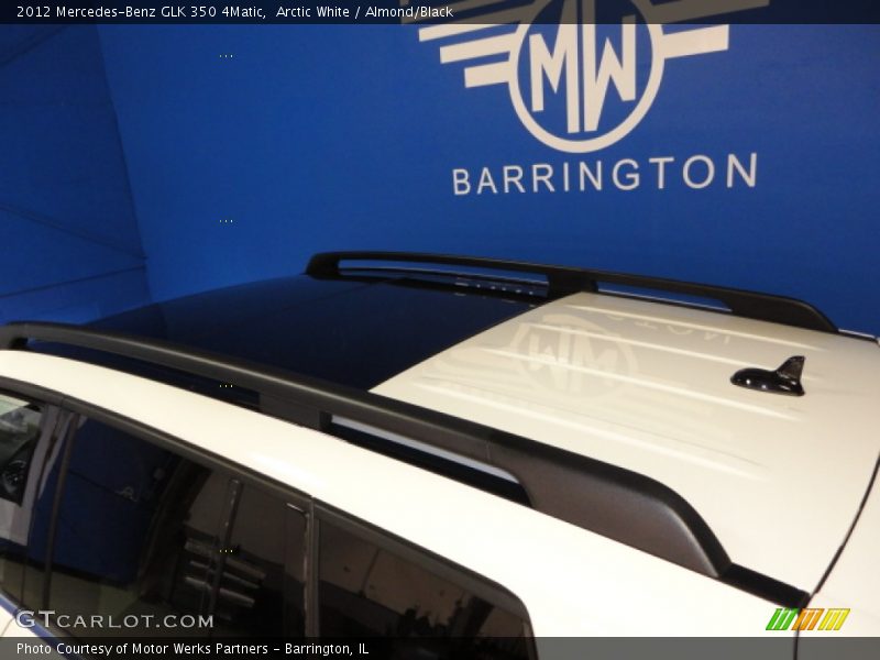 Arctic White / Almond/Black 2012 Mercedes-Benz GLK 350 4Matic