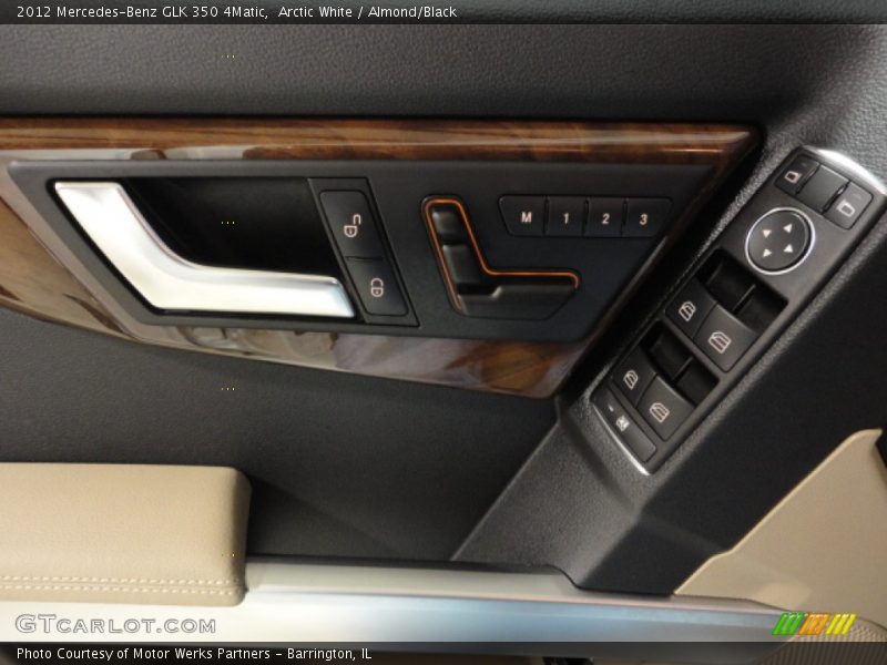 Arctic White / Almond/Black 2012 Mercedes-Benz GLK 350 4Matic