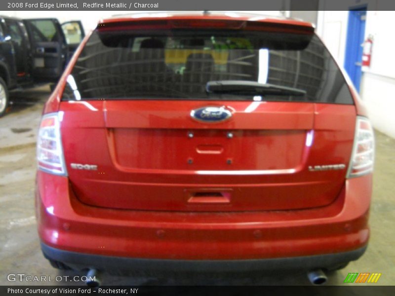 Redfire Metallic / Charcoal 2008 Ford Edge Limited