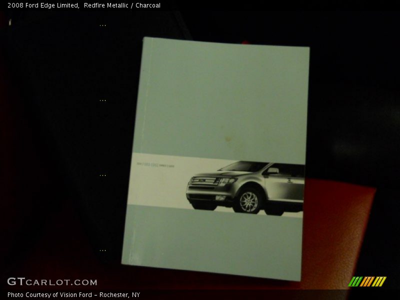 Redfire Metallic / Charcoal 2008 Ford Edge Limited