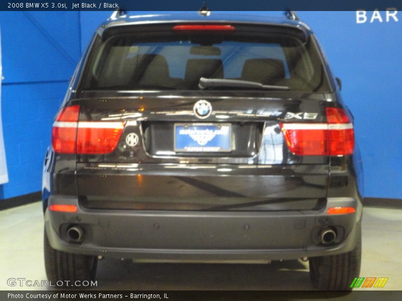 Jet Black / Black 2008 BMW X5 3.0si