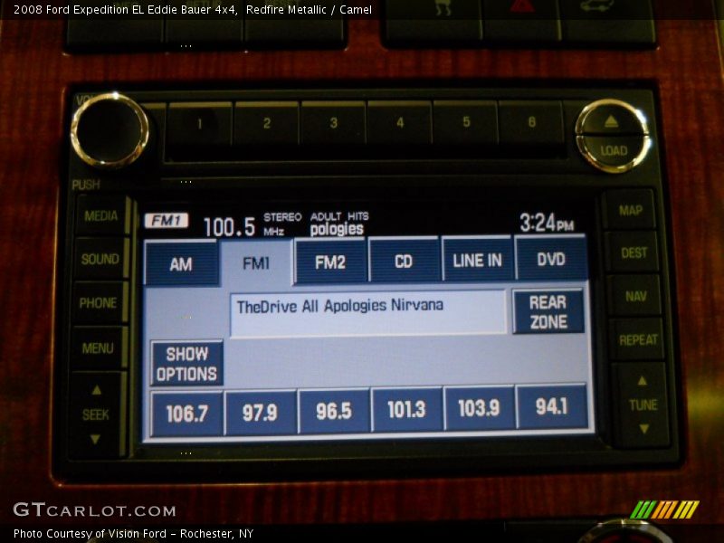 Redfire Metallic / Camel 2008 Ford Expedition EL Eddie Bauer 4x4