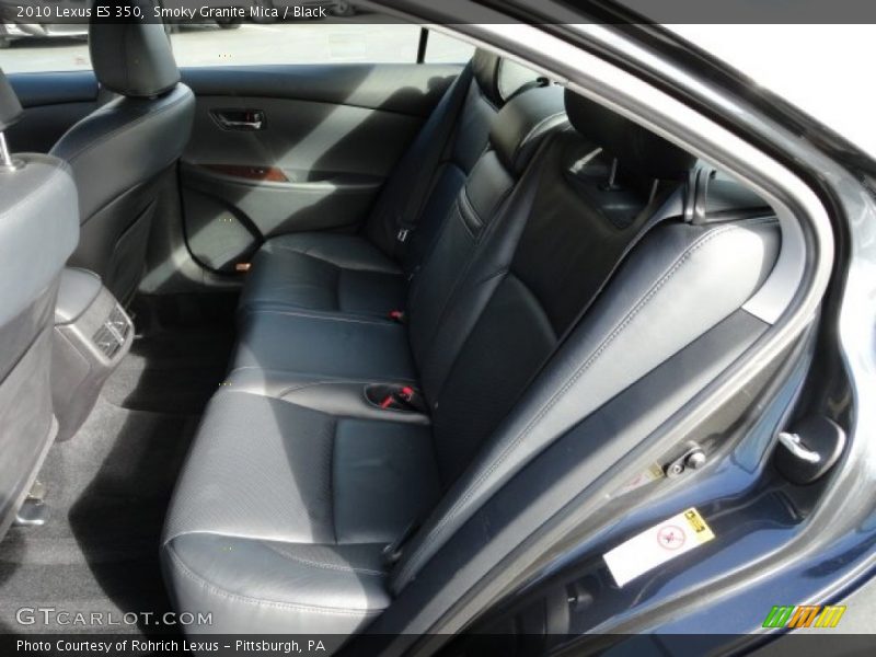 Smoky Granite Mica / Black 2010 Lexus ES 350
