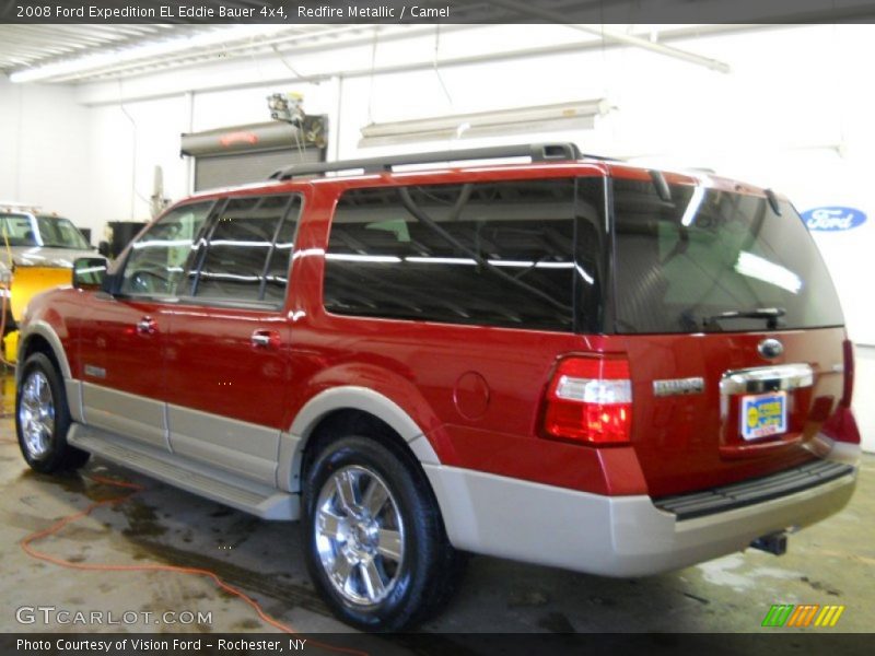 Redfire Metallic / Camel 2008 Ford Expedition EL Eddie Bauer 4x4
