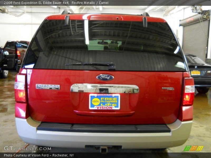 Redfire Metallic / Camel 2008 Ford Expedition EL Eddie Bauer 4x4