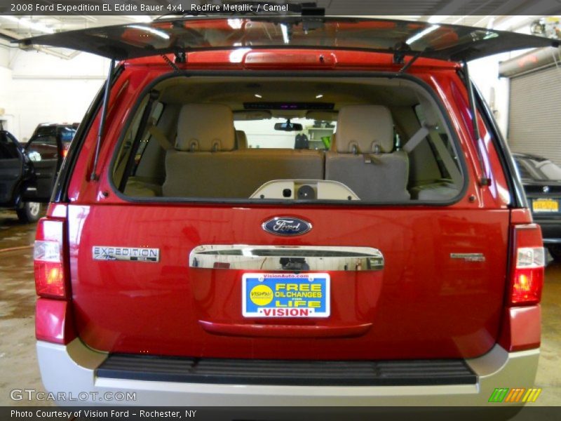 Redfire Metallic / Camel 2008 Ford Expedition EL Eddie Bauer 4x4