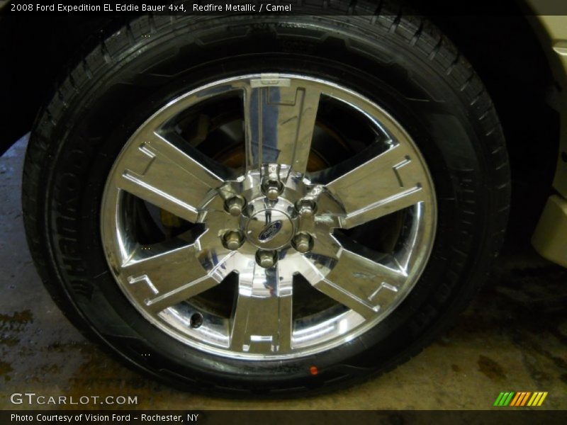 Redfire Metallic / Camel 2008 Ford Expedition EL Eddie Bauer 4x4