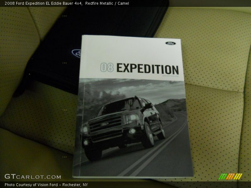 Redfire Metallic / Camel 2008 Ford Expedition EL Eddie Bauer 4x4