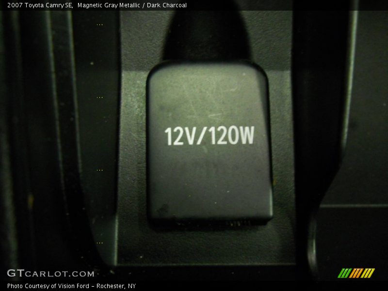 Magnetic Gray Metallic / Dark Charcoal 2007 Toyota Camry SE