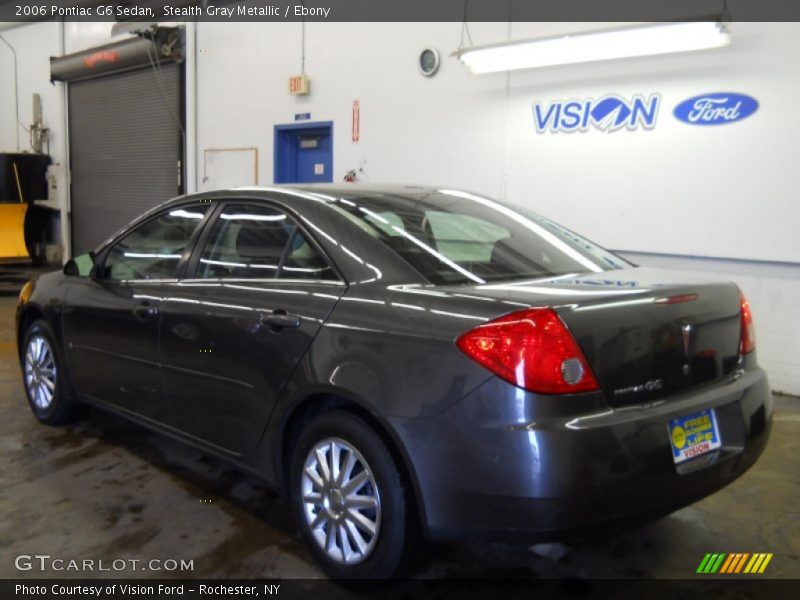 Stealth Gray Metallic / Ebony 2006 Pontiac G6 Sedan