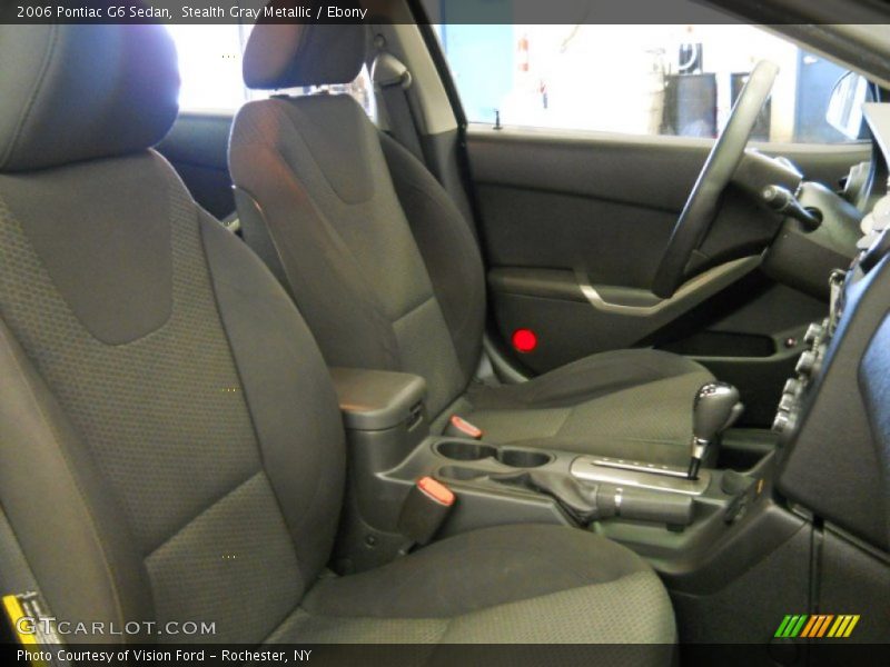 Stealth Gray Metallic / Ebony 2006 Pontiac G6 Sedan