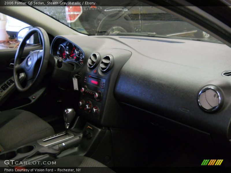 Stealth Gray Metallic / Ebony 2006 Pontiac G6 Sedan