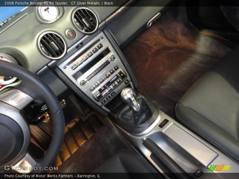 GT Silver Metallic / Black 2008 Porsche Boxster RS 60 Spyder