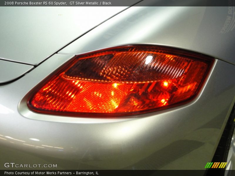 GT Silver Metallic / Black 2008 Porsche Boxster RS 60 Spyder