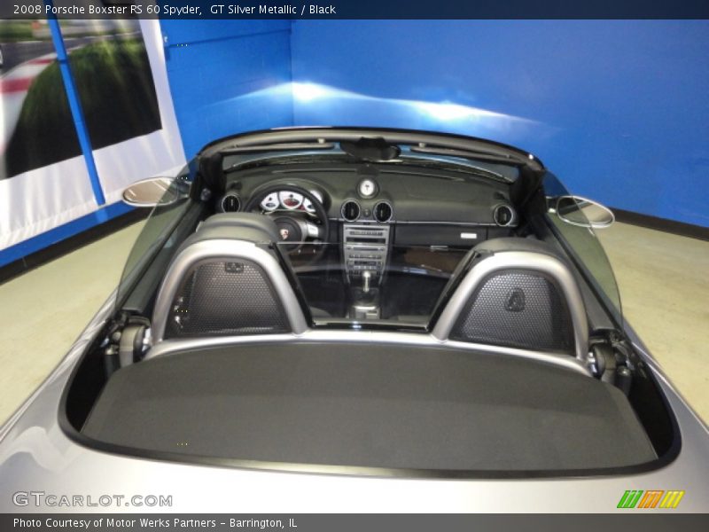 GT Silver Metallic / Black 2008 Porsche Boxster RS 60 Spyder