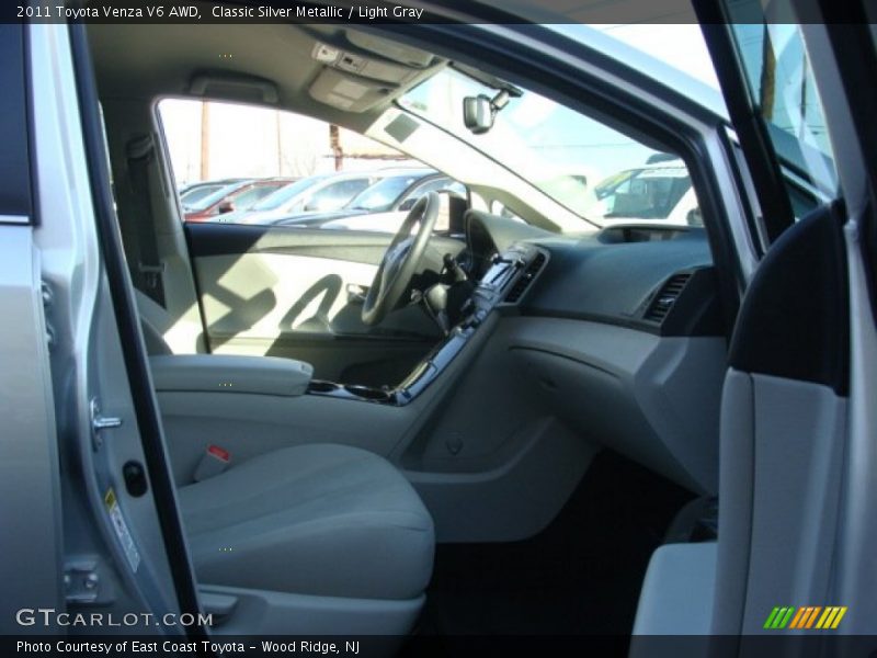 Classic Silver Metallic / Light Gray 2011 Toyota Venza V6 AWD