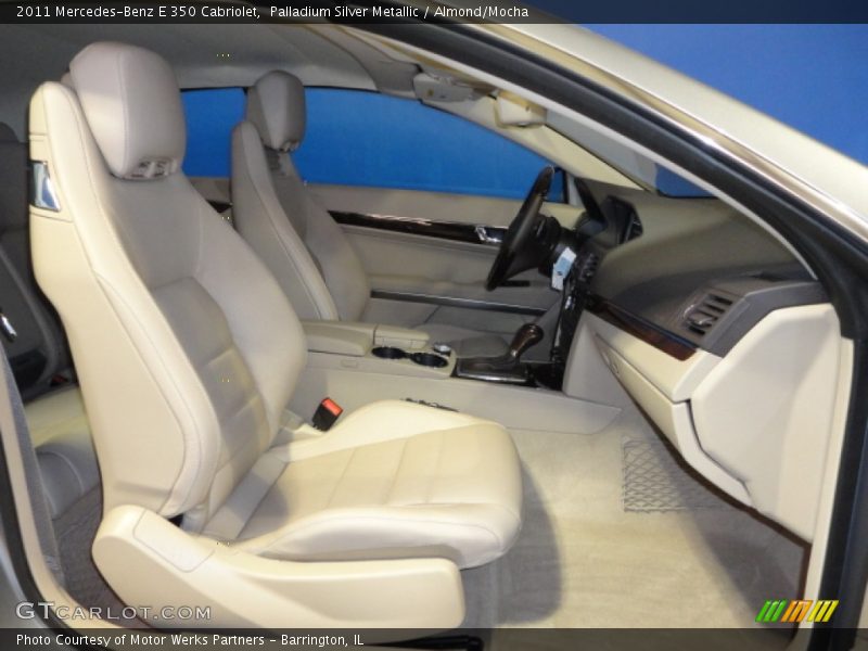 Palladium Silver Metallic / Almond/Mocha 2011 Mercedes-Benz E 350 Cabriolet