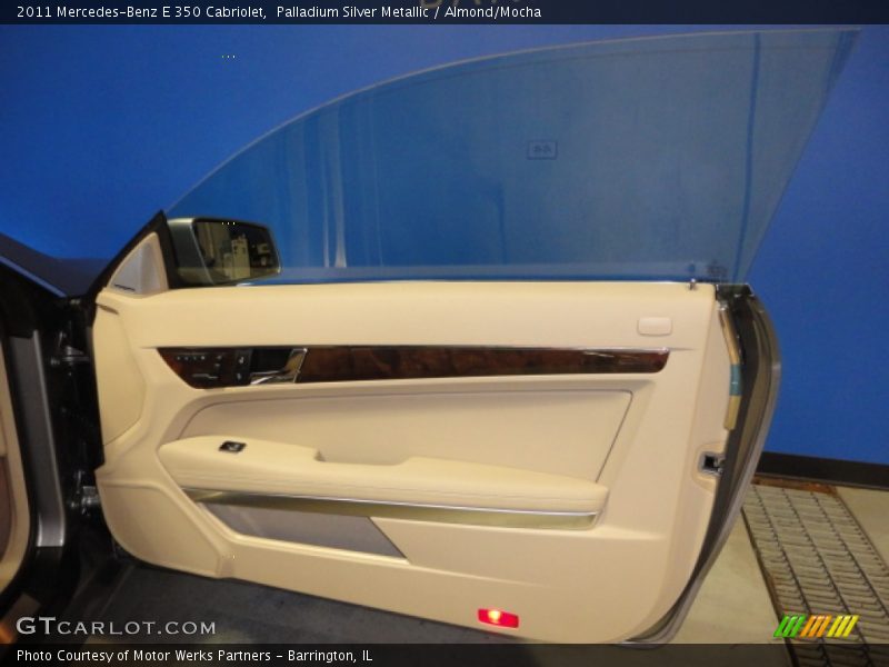 Palladium Silver Metallic / Almond/Mocha 2011 Mercedes-Benz E 350 Cabriolet