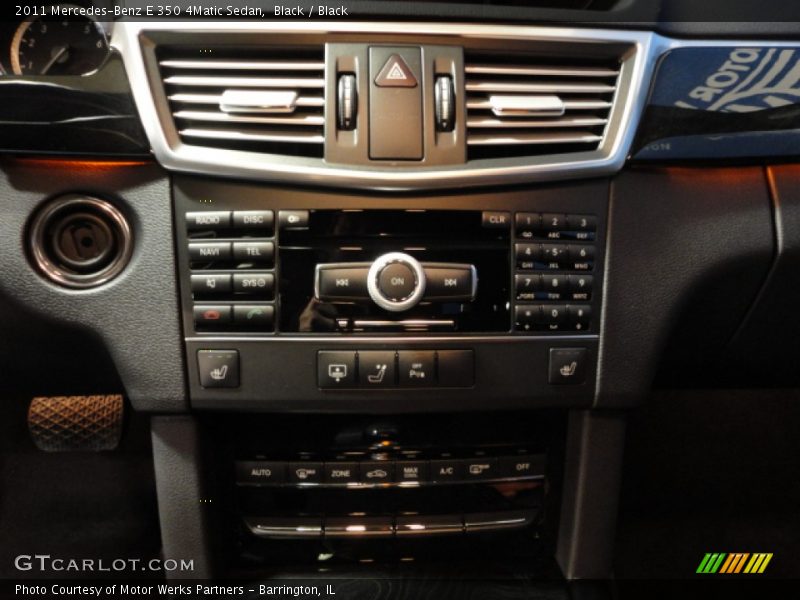 Black / Black 2011 Mercedes-Benz E 350 4Matic Sedan