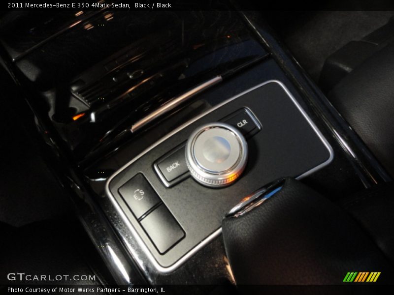 Black / Black 2011 Mercedes-Benz E 350 4Matic Sedan