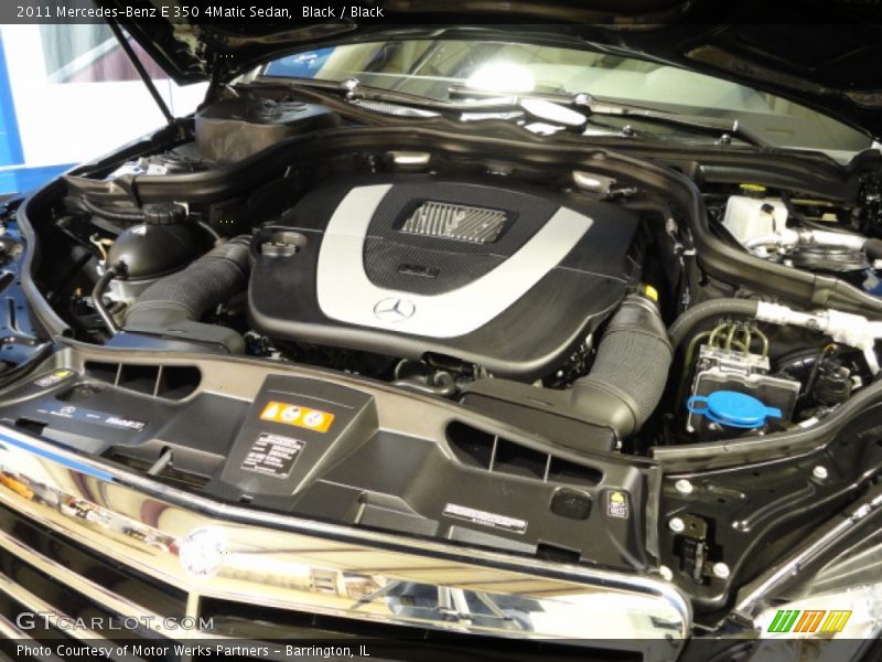 Black / Black 2011 Mercedes-Benz E 350 4Matic Sedan