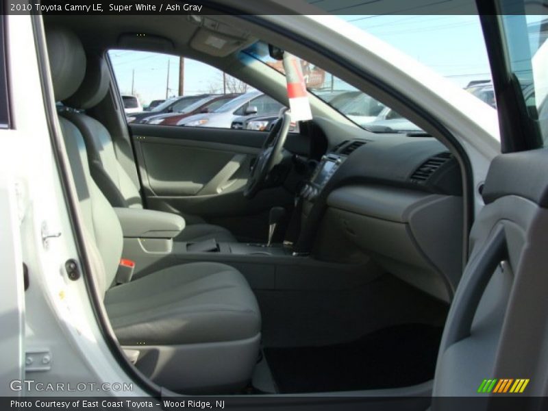 Super White / Ash Gray 2010 Toyota Camry LE