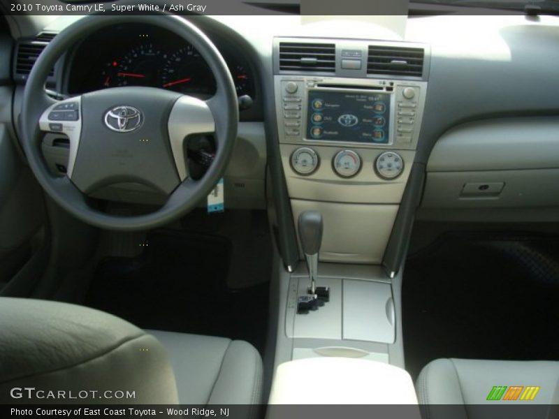 Super White / Ash Gray 2010 Toyota Camry LE