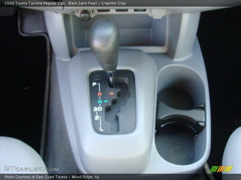 Black Sand Pearl / Graphite Gray 2009 Toyota Tacoma Regular Cab