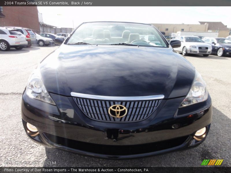 Black / Ivory 2004 Toyota Solara SE V6 Convertible