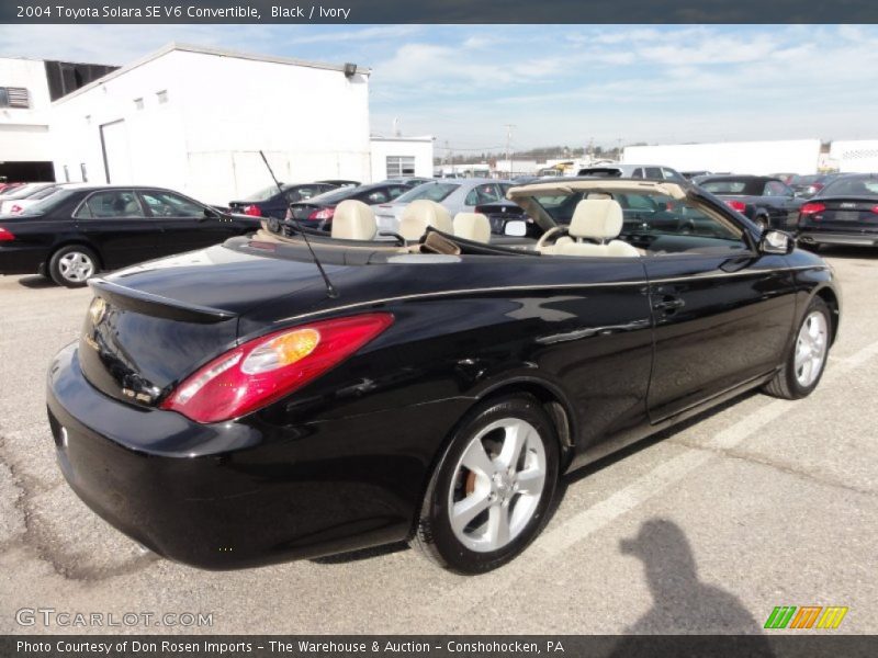 Black / Ivory 2004 Toyota Solara SE V6 Convertible