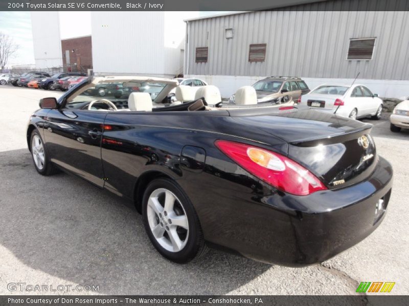 Black / Ivory 2004 Toyota Solara SE V6 Convertible
