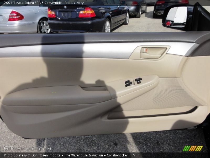 Black / Ivory 2004 Toyota Solara SE V6 Convertible