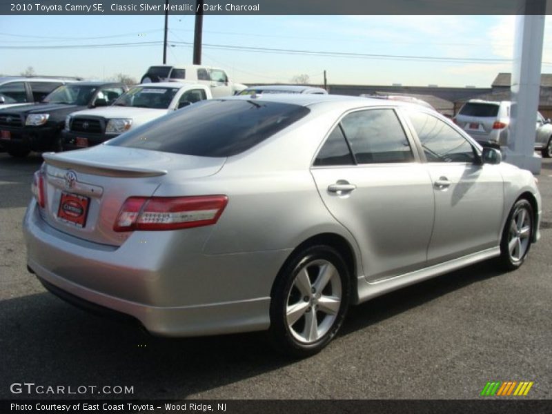 Classic Silver Metallic / Dark Charcoal 2010 Toyota Camry SE
