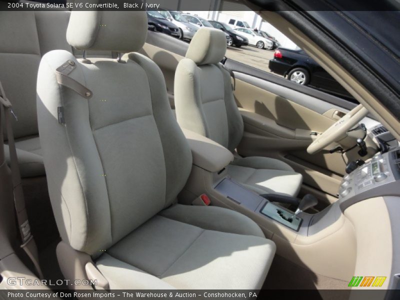 Black / Ivory 2004 Toyota Solara SE V6 Convertible