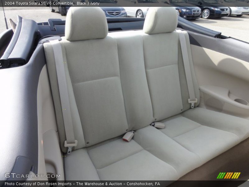 Black / Ivory 2004 Toyota Solara SE V6 Convertible