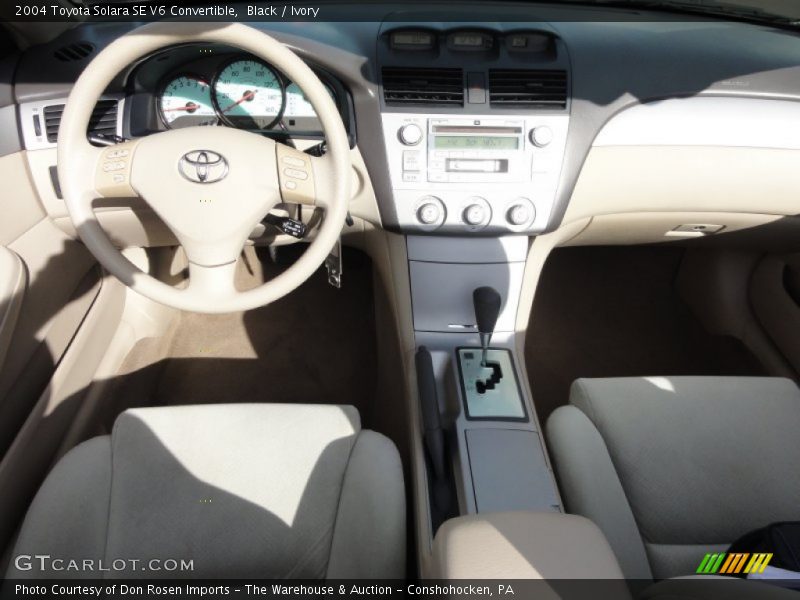 Black / Ivory 2004 Toyota Solara SE V6 Convertible