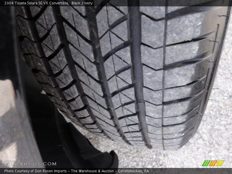 Black / Ivory 2004 Toyota Solara SE V6 Convertible