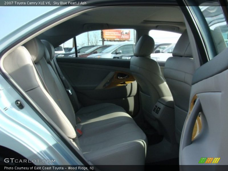 Sky Blue Pearl / Ash 2007 Toyota Camry XLE V6