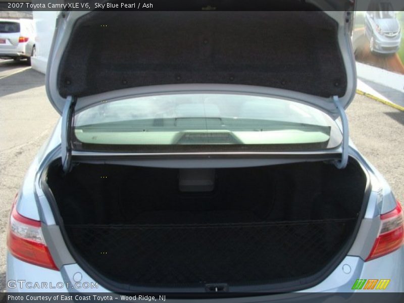 Sky Blue Pearl / Ash 2007 Toyota Camry XLE V6