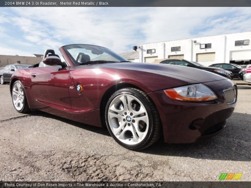  2004 Z4 3.0i Roadster Merlot Red Metallic