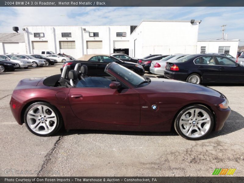  2004 Z4 3.0i Roadster Merlot Red Metallic