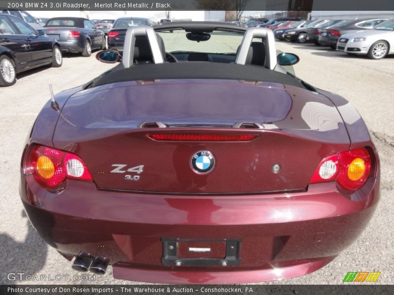  2004 Z4 3.0i Roadster Merlot Red Metallic