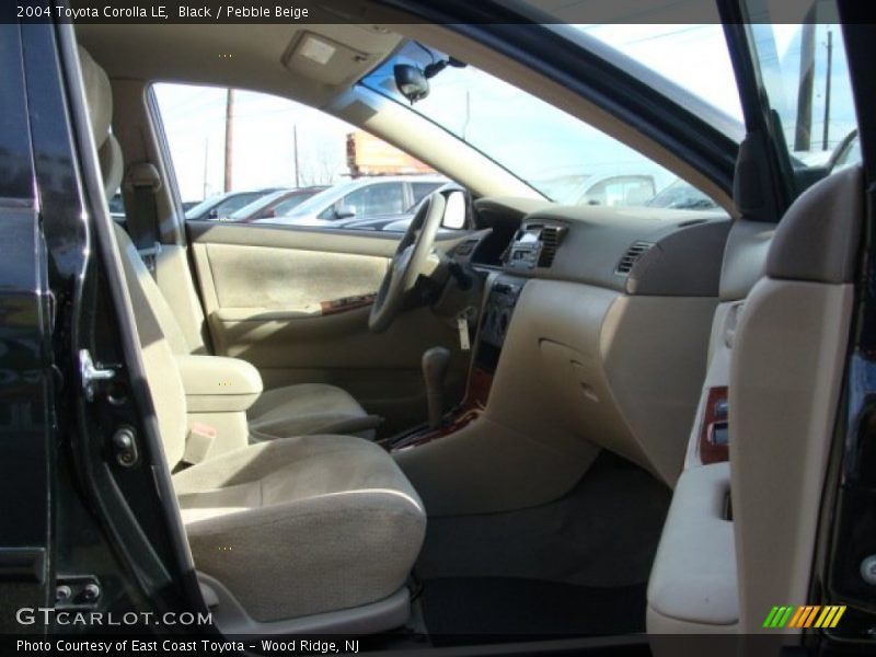 Black / Pebble Beige 2004 Toyota Corolla LE