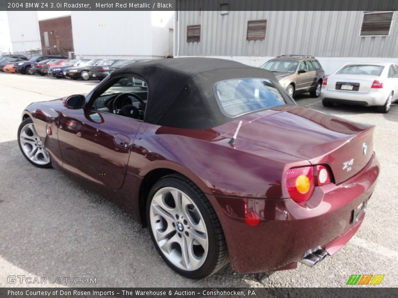  2004 Z4 3.0i Roadster Merlot Red Metallic