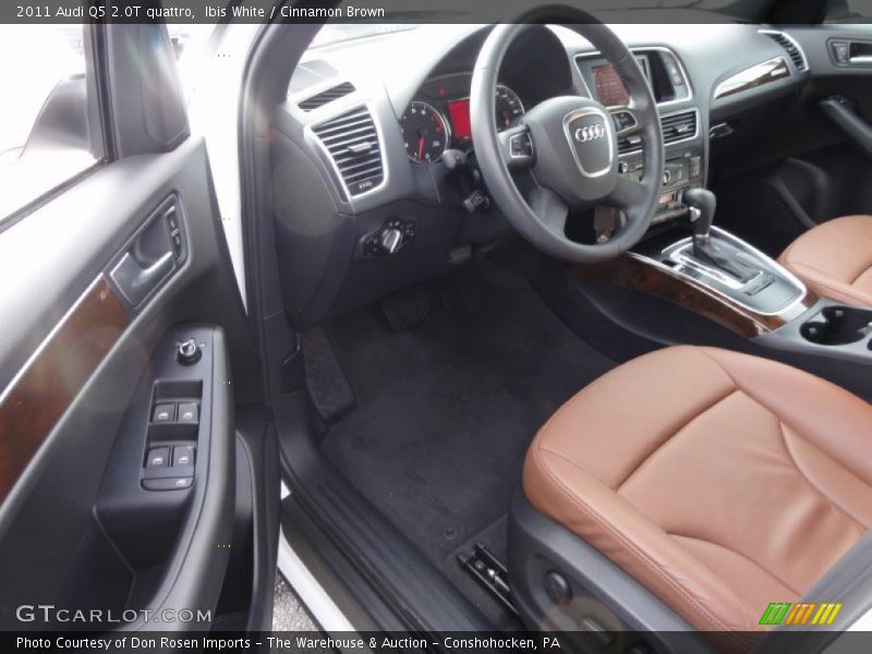 Ibis White / Cinnamon Brown 2011 Audi Q5 2.0T quattro