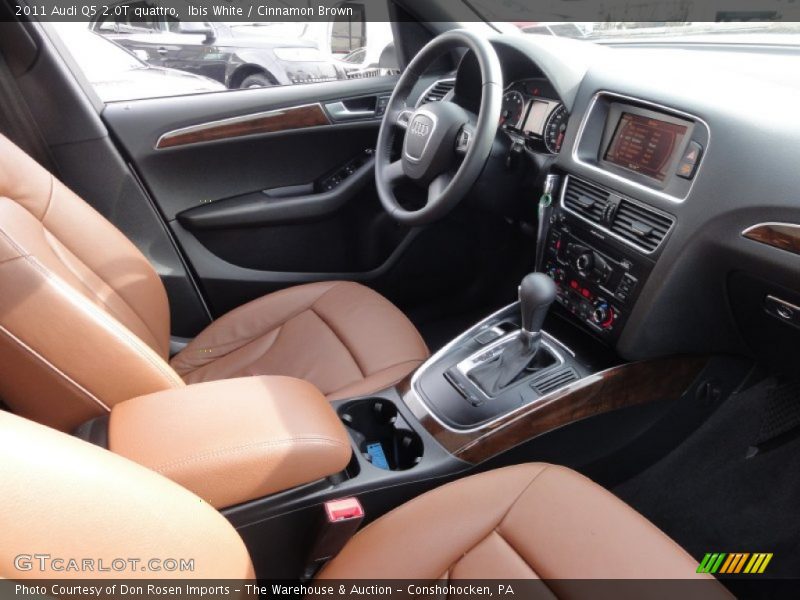Ibis White / Cinnamon Brown 2011 Audi Q5 2.0T quattro
